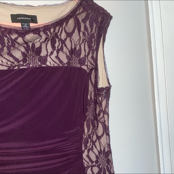 R&M Richards Purple Gown - Picture 7 of 12